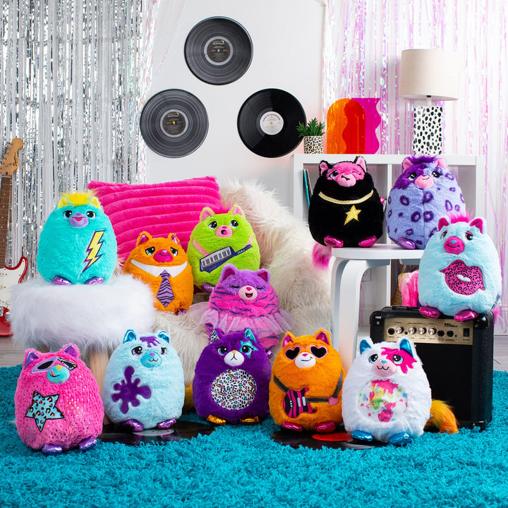 Misfittens Gatos Salvajes Peluche Coleccionable Sorpresa Serie 3 con Guitarra y Accesorios - Imagen 2