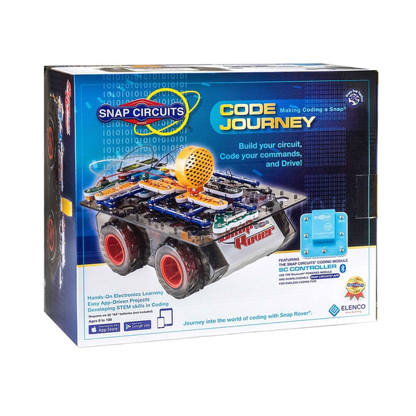 Code Journey Construye tu Circuito Codifica y Controla tu Rover con Bluetooth Juguete STEM - Imagen 1