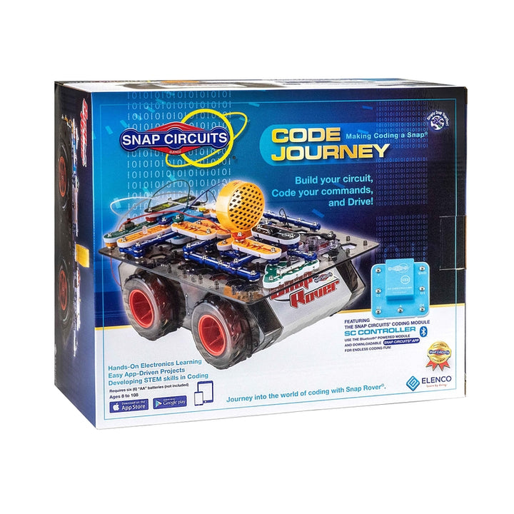 Code Journey Construye tu Circuito Codifica y Controla tu Rover con Bluetooth Juguete STEM - Imagen 1