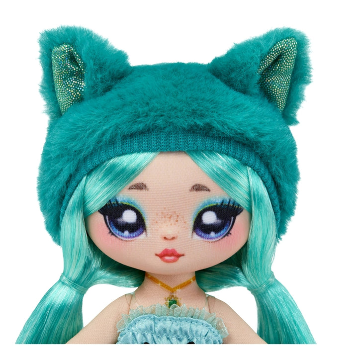Sweetest Gems Emery Moss Muñeca de 19 cm con Cabello Verde y Vestido de Satén - Imagen 3