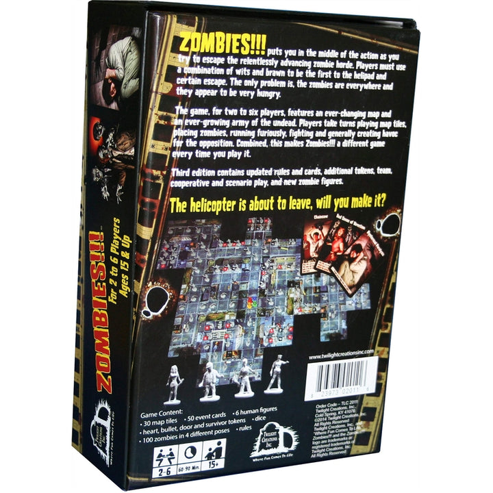 Juego de Mesa Zombies Third Edition Cooperativo Con Nuevas Reglas y Figuras - Imagen 2