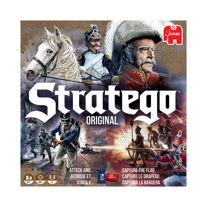 Stratego Juego De Mesa Original 2 Jugadores Estrategia A Partir De 8 Años - Imagen 4