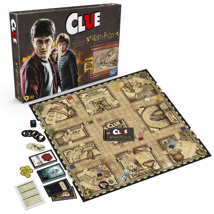 Clue Wizarding World Harry Potter Edition Juego de mesa para toda la familia - Imagen 3