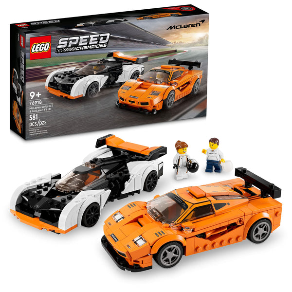 Lego Speed Champions McLaren Solus GT Y F1 LM 76918 Set De Construcción - Imagen 1