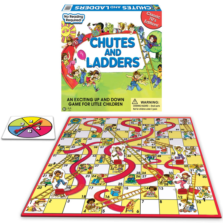 Juego De Mesa Clásico Para Niños Chutes And Ladders Divertido Y Educativo - Imagen 1