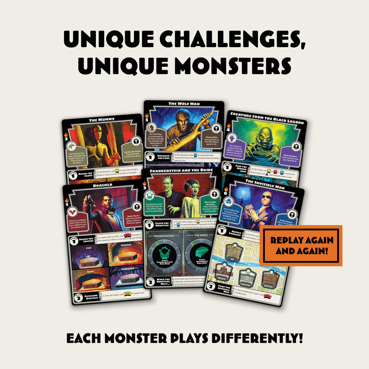 Ravensburger Horrified Juego de Mesa Estrategia Monstruos Cooperativo 10+ - Imagen 5