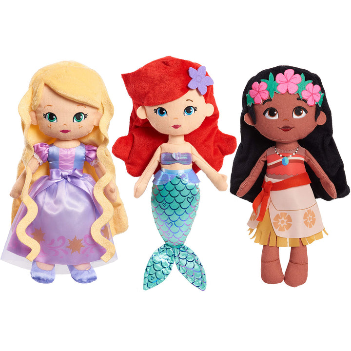 Peluche Sirenita Ariel 34 cm con Pelo Rojo para Niños Disney Princess - Imagen 4