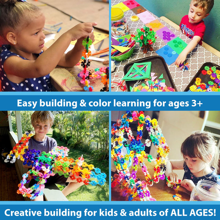 Juego De 500 Piezas De Disco Entrelazado Educativo Stem Para Niños - Imagen 3