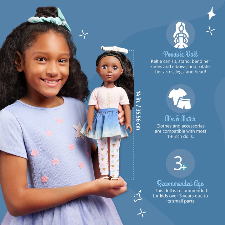 Muñeca Keltie Glitter Girls 35 cm Posable para Niñas Estimula Creatividad y Diversión - Imagen 5