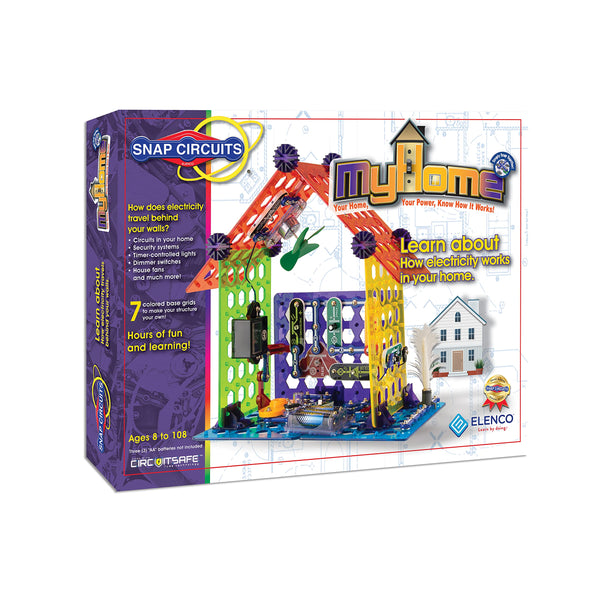Elenco My Home Electronics Kit de Construcción para Niños a Partir de 8 Años 34 Proyectos STEM - Imagen 1