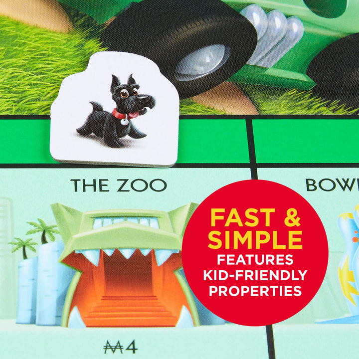 Juego De Mesa Monopoly Junior Para Niños Aprendizaje Y Diversión - Imagen 3