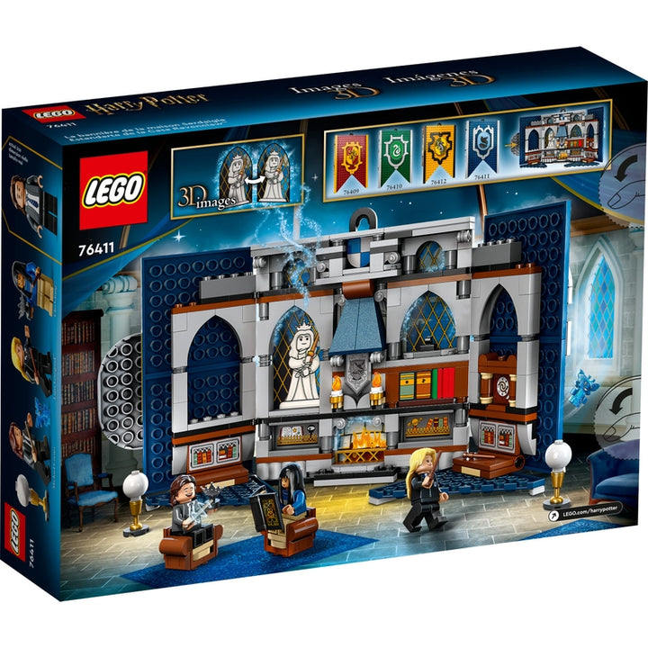 Harry Potter Ravenclaw House Banner Kit 76411 3D Decoración Pared con Minifiguras - Imagen 4