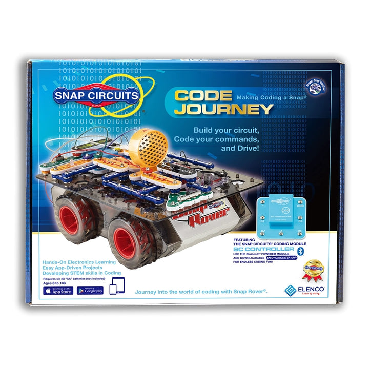 Code Journey Construye tu Circuito Codifica y Controla tu Rover con Bluetooth Juguete STEM - Imagen 6
