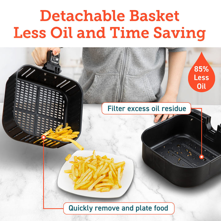 Air Fryer Cosori De 5.8 Litros 12 En 1 Cocina Rápida Y Saludable - Imagen 6