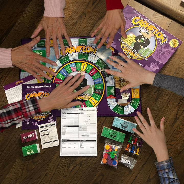 Juego De Mesa Rich Dad Cashflow Nueva Edición Educación Financiera - Imagen 4
