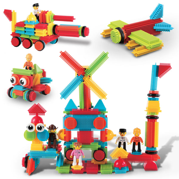 Juego de Bloques Erizo PicassoToys 116 Piezas STEM para Niños - Imagen 1