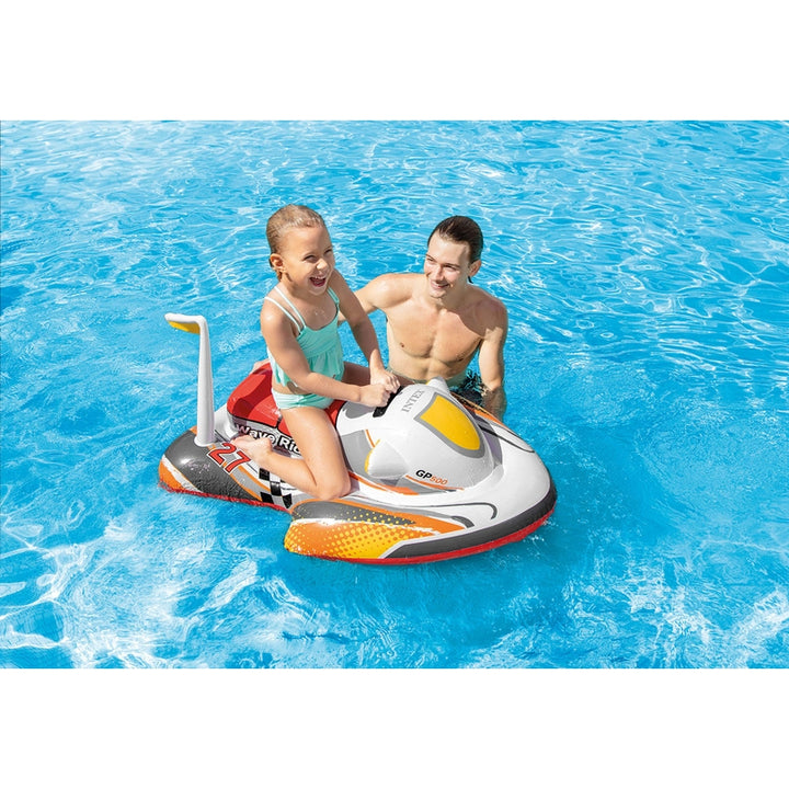 Intex Wave Rider Ride-On Flotador Infantil 46 X 30.5 Pulgadas para Niños de 3 Años - Imagen 4