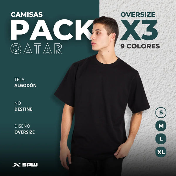 3 PACK OVERSIZE QATAR PREMIUM