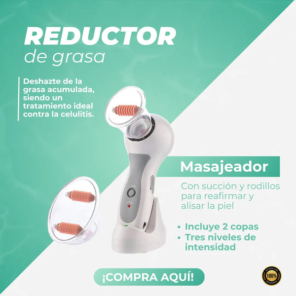 Celluless Masajeador Anticelulitis Vacumterapia Reductor Portátil Tonifica Y Suaviza