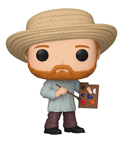 Funko Pop Vincent Van Gogh 375 Pulgadas Multicolor Artista Coleccionable