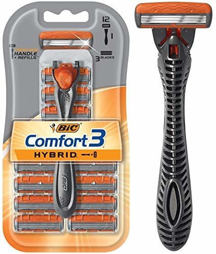 Maquinilla Afeitar Hombre Bic Comfort 3 Hybrid Desechable - almacenspeedway