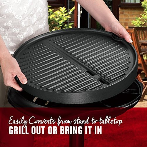 George Foreman Parrilla Electrica 15 Porciones Interiores Exteriores Facilidad y Calidad - almacenspeedway