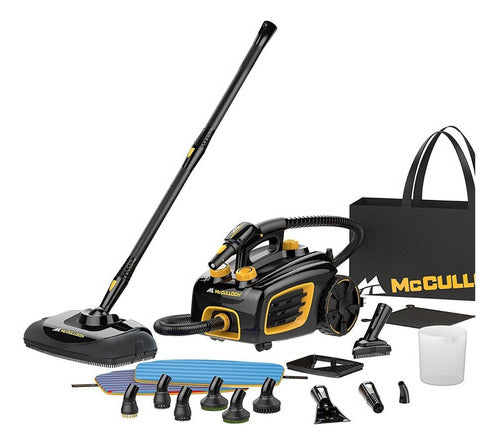 Limpiador A Vapor Multiproposito Mcculloch Mc1375 Con 20 Accesorios