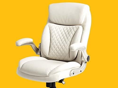 Silla Ejecutiva Ergonómica De Cuero Con Respaldo Alto Para Máximo Confort - almacenspeedway