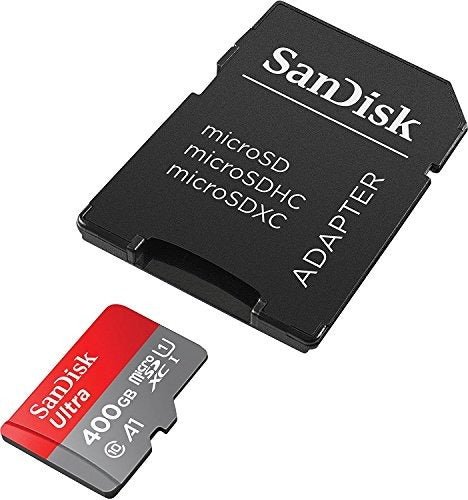 Tarjeta Micro SDXC Sandisk Ultra 400GB Velocidad 120MBs Con Adaptador - almacenspeedway