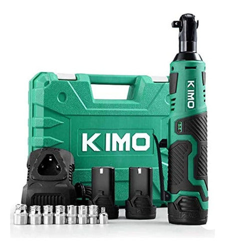 Llave De Trinquete Electrica Inalambrica 40 Ft Lbs 12V Ideal Para Mecanicos