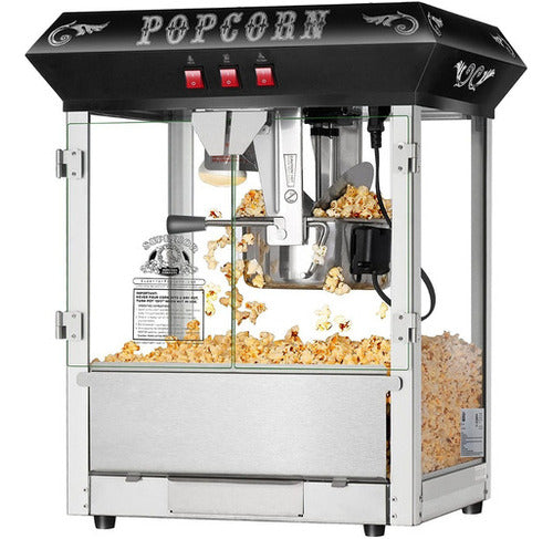 Superior Popcorn 4635 Maquina De Crispetas De 8 Oz Calidad Profesional En Casa