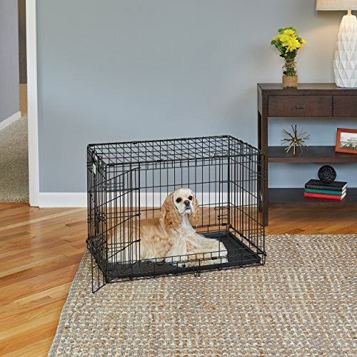 Jaula Metalica Midwest Para Perros Medianos Resistente Y Plegable - almacenspeedway
