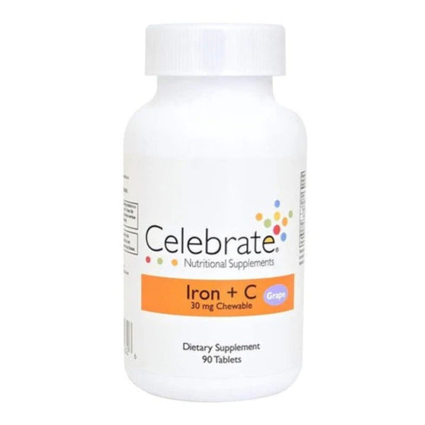 Celebrate Iron C 30 Mg 90 Tab Energía Y Defensa Mejoradas