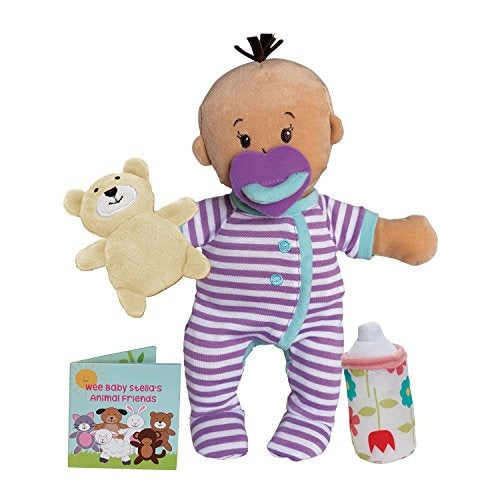 Manhattan Toy Wee Baby Stella Beige Conjunto De Muñeca De 12 Pulgadas Relajante Aroma