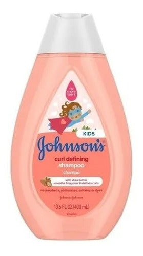 Champú De Rizos Johnson's Para Niños Y Bebés Con Manteca De Karité