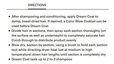 Color Wow Dream Coat Spray Antifrizz 200ml Cabello Sedoso Y Brillante - almacenspeedway