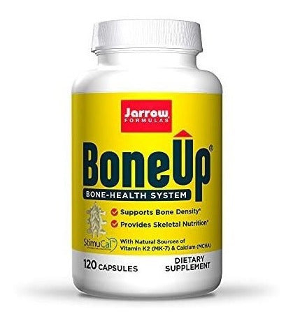 BoneUp Jarrow Formulas Suplemento Multinutriente para la Salud Ósea 120 Cápsulas
