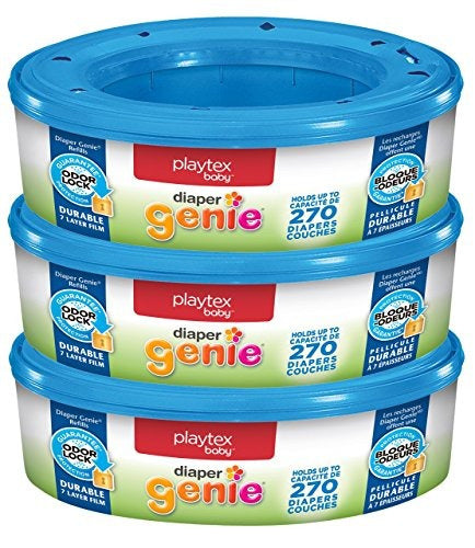 Playtex Genie Refill Bolsas De Repuesto 810 Unidades Mantiene El Hogar Fresco - almacenspeedway