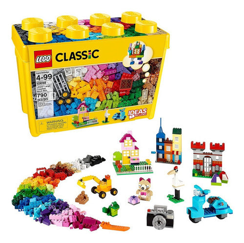 Lego Classic Kit De Construcción Para Niños 790 Piezas Creatividad y Diversión Sin Límites