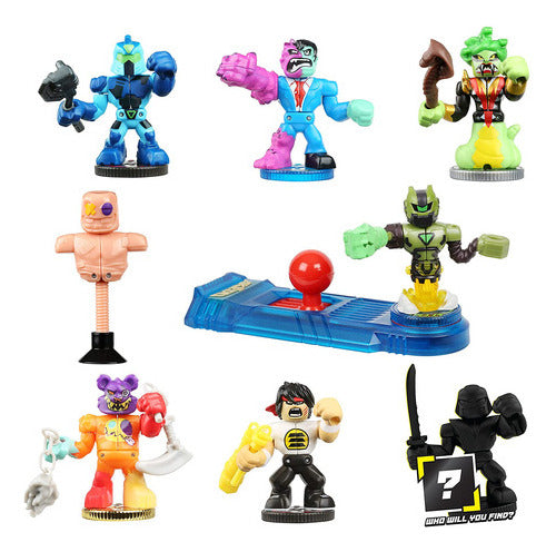 Sets De Muñecos Akedo Ultimate Arcade Warriors Juego De Lucha y Colección