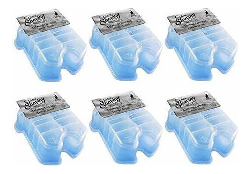 Cartuchos De Recambio Para Afeitadoras Braun Set De 6 Con Aroma Limón