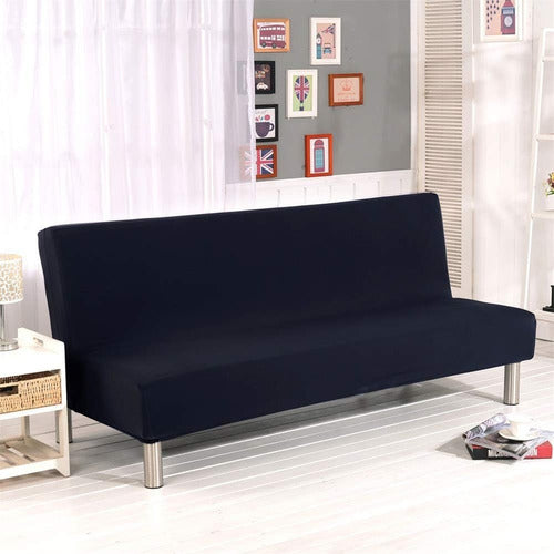 Eleoption Eleon Funda Futon Sofa Sin Brazos Protector Estirable Elástico Spandex