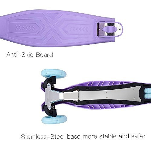 Wonderview Kick Scooter Para Niños Transición Segura Entre 3 Y 4 Ruedas - almacenspeedway