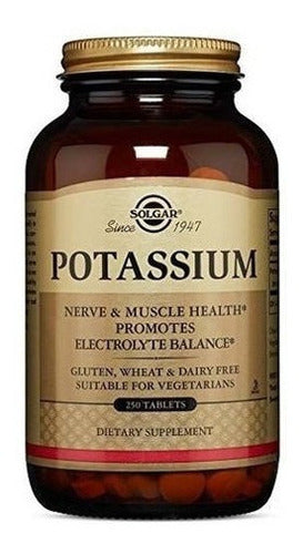 Solgar Potassium Suplemento Esencial Para Una Vida Saludable