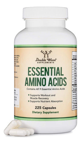 Essential Amino Acids Double Wood - Fórmula Avanzada para Recuperación Muscular y Energía