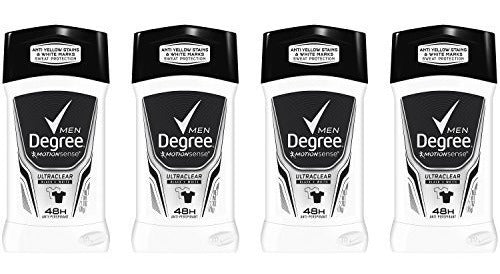 Degree Men Ultraclear Antiperspirant 2.7 Oz Pack 4 Protección 48 Horas - almacenspeedway