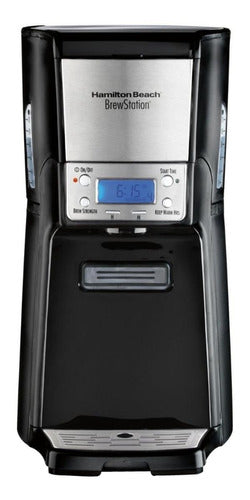 Cafetera Hamilton Beach Brewstation 48464 Automática Negra E Inox De Filtro