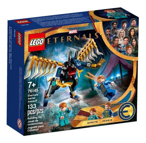 Lego Asalto Aéreo Eternals Set Construcción Niños Superhéroes