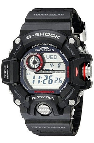 Reloj Casio Men.s Gw-9400-1cr Master Of G Solar Alta Precisión Y Multifuncionalidad - almacenspeedway