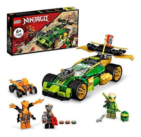 Lego Ninjago Lloyd's Race Car Evo Transformación 3 En 1 Con Minifiguras